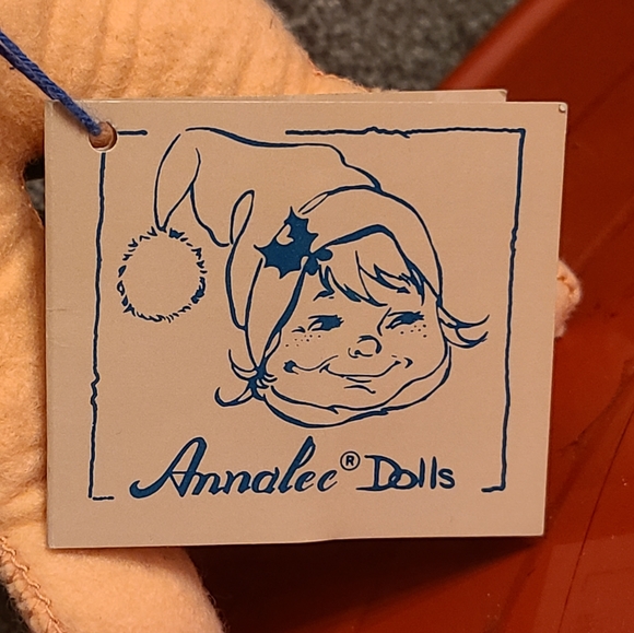NWT Vintage Annalee 7" Mistletoe Cherub Mobilitee Doll 1992 - Picture 5 of 10